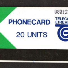 1988 Ireland 20 unit Trial Limerick (Autelca) Call card