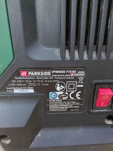 bench pillar drill