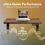 Standing Desk with USB Charging Port, 140 x 80 cm, 4 Preset Height Settings Image 3