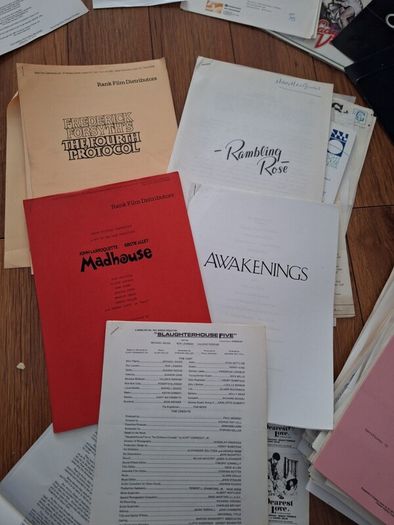Job Lot Of Press Kit Production Notes And Synopsis