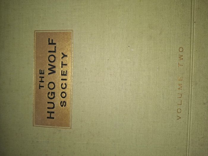 The Hugo Wolf Society Classical Music Series 12-inch 78 RPM released by His Master's Voice (HMV) 1945 postage available