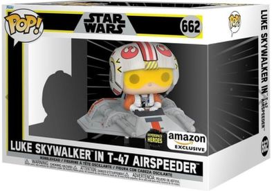 Funko Pop Star Wars Luke Skywalker in T-47 Airspeeder