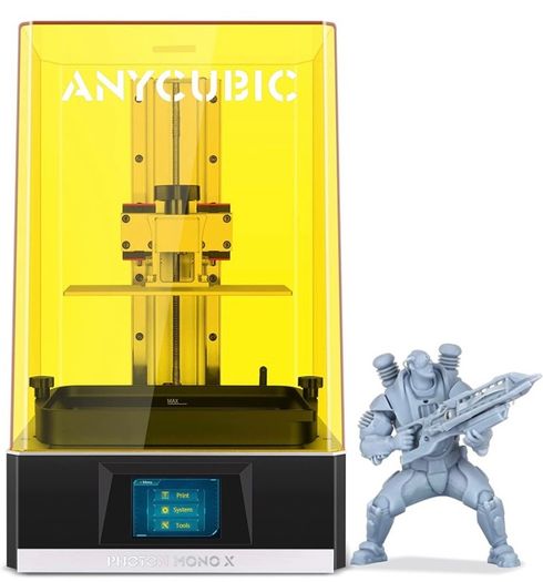 3D Printer Photon Mono X 4K UV Light Curing LCD SLA Resin 3D Printer with 3840 2400 HD Monochrome LCD Screen, Fast Printing and Wifi APP Remote Control (FREE POSTAGE)