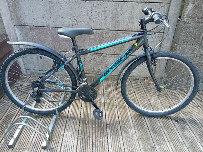 Boys 26" Wheel size mountain bike. Small size frame