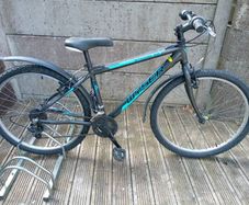 Boys 26" Wheel size mountain bike. Small size frame