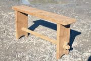 Rustic Wooden Bench Small KAS1390