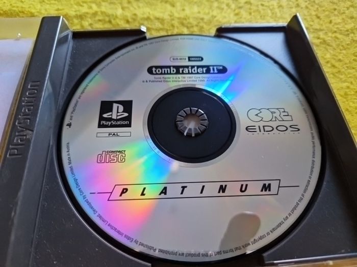 Tomb Raider II PlayStation1 Ps1 PlayStation2 Ps2 Games Original