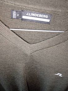 J Lindeberg v neck jumper