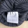 Paco Charcoal V Neck Ribbed Jumper Image 4