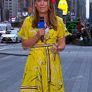 BNWoT Karen Millen Yellow Floral Wrap Dress - As seen on TV Image 2