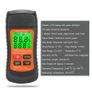 Wood Moisture Meter LCD Digital Damp Moisture Tester with Green Backlight Pin Type Water Leak & Moisture Detector for Wood Wall Image 4