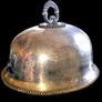 Antique Victorian Silver Plate Meat Dome Image 2