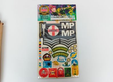 Palitoy Action Man Patrol Badges of Rank Adventure Kit for Boys