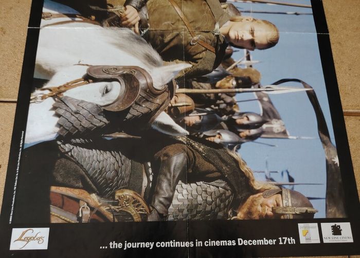 The Lord of the Rings The Return of the King  Legolas/Orc Poster