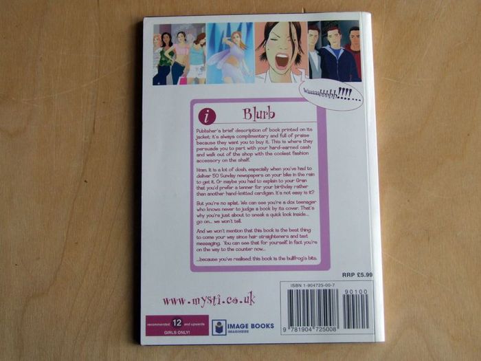 Mysti girls' graphic novels