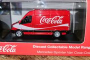 Oxford Diecast Coca-Cola Mercedes Sprinter Van 1.76 Scale