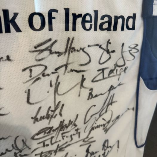 Signed Leinster Rugby Jersey from mid 2000