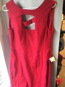 red dress