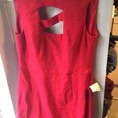 red dress