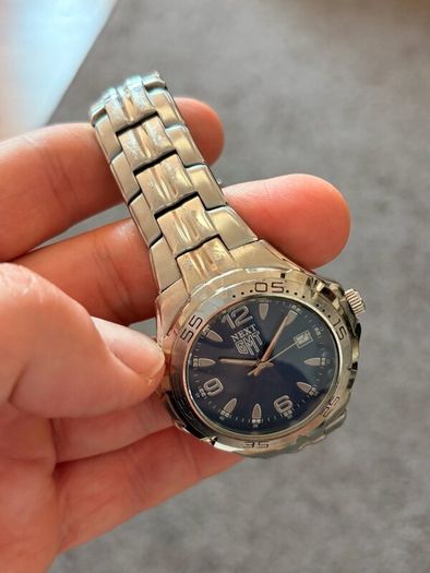 NEXT GMT Mens Quartz Watch 944519 Stainless Steel
