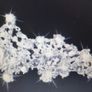 Bride's Designer Crystal Head Piece Image 2