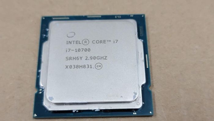Intel i7 10700 @2.90GHz  8-core 16-thread cpu