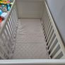 Cot Bed, changing unit and bed rail Image 3