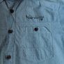 Light Denim short sleeve shirt, size M Image 3