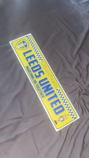 Leeds united cardboard