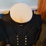 Queen Anne wingback chair / Quirky Ships Commander's uniform. Image 7