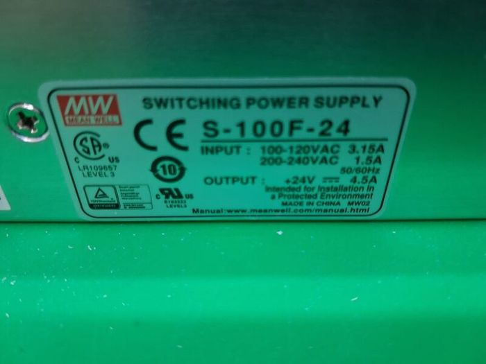 Postage - Mean Well S-100F-24 Power Supply Input 120V