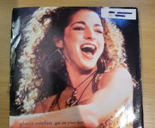 Gloria Estefan Get On Your Feet 7 inch Vinyl 1988 UK Pressing
