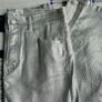 knee length silver skirt Image 3