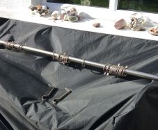 Curtain Rod Chrome Twist