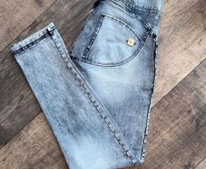 Freddy WR UP Denim 3 Button Full Length Stonewash  Sculpting Jeans  UK 10