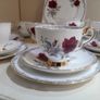 Vintage Tea Set 21 piece, Royal Stafford 'Roses to remember' Image 5