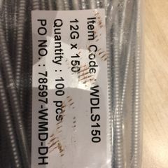 Screws for heavy steel - 150 mm length . 100 pcs.  pack.