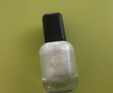 Kiko Milano nail polish white