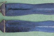 Antique Mongo African Tribe Hand Forge Iron Swords Knifes Daggers