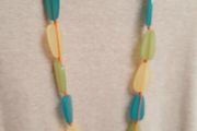 Pastel bead necklace