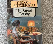 Vintage The Great Gatsby by F. Scott Fitzgerald book