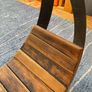 Log Basket for Firewood made from Whiskey Barrel Image 3