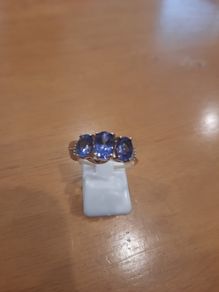 9 Carat Tanzanite & Diamond Ring