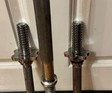 Barbell Solid 5FT + Solid Dumbells Pair