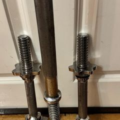 Barbell Solid 5FT + Solid Dumbells Pair