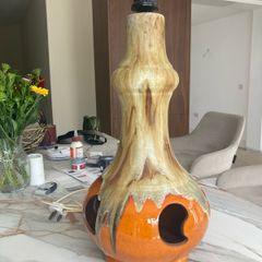 Mid Century Fat Lava Table /Floor Lamp