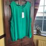 Samoon. SALE   New Emerald Green Top . Length Is  32 Inches . Image 10