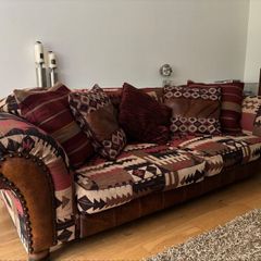 Two couches & Ottoman
