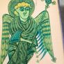 Set of 3 small plaques from Book of Kells is 14 x 10 CM. approx. Image 4
