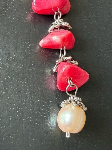 silver necklace